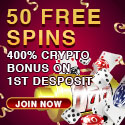 Vegas Crest  | 50 Free Spins  | Gambling City